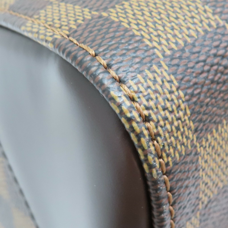 棕色 棋盤格 帆布 Kensington Bowling Bag 兩用包 N41505-16