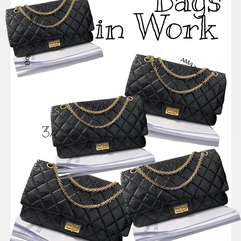 香奈兒Chanel 2.55單肩包 雙層口蓋包 油蠟牛皮31*20*10-4