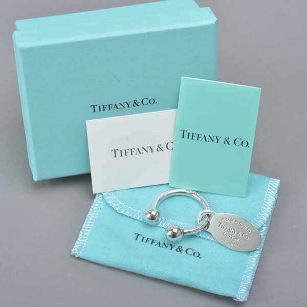 十月特價|真品 TIFFANY& Co. Return 回歸|橢圓吊牌鑰匙圈(大款)-12