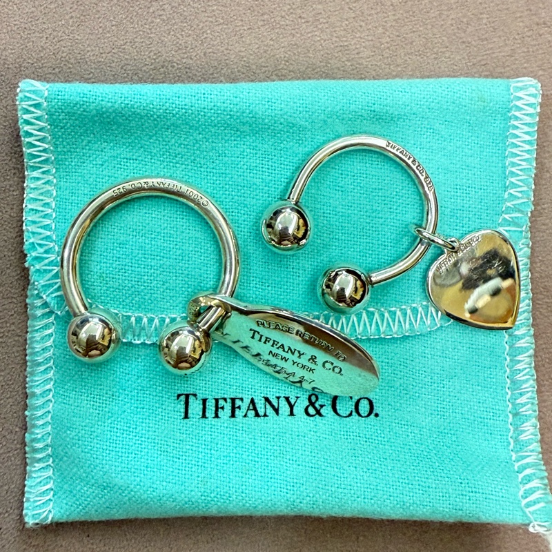 十月特價|真品 TIFFANY& Co. Return 回歸|橢圓吊牌鑰匙圈(大款)-5