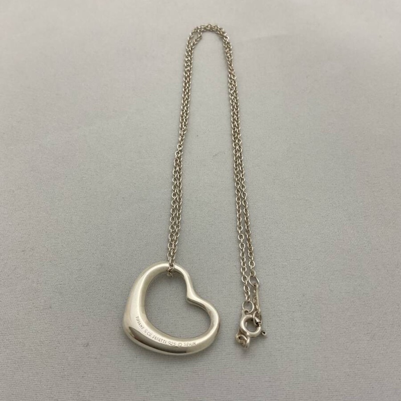 限時特價｜真品 TIFFANY& Co. 蒂芬妮 敞開心扉項鍊 銀質 925-10