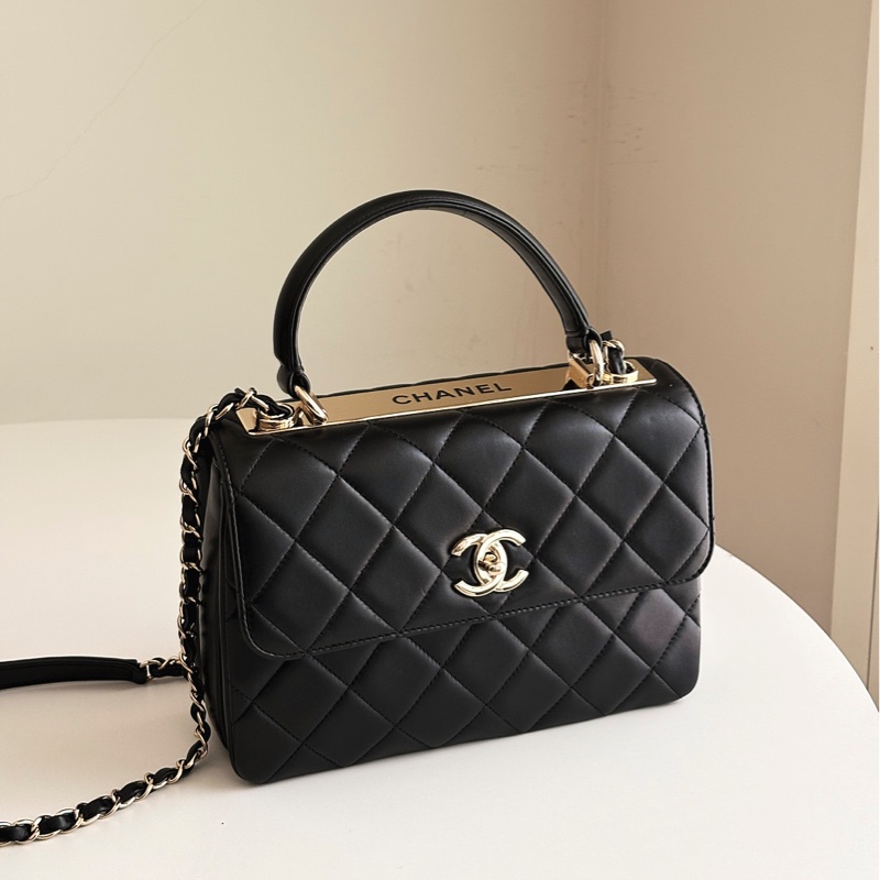 CHANEL Trendy CC 25 口蓋包芯片款-0