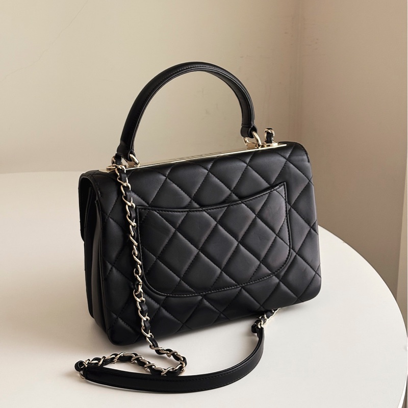 CHANEL Trendy CC 25 口蓋包芯片款-1