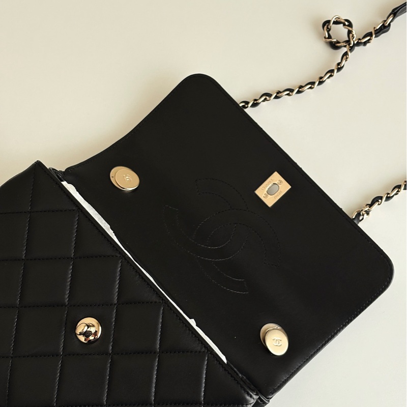 CHANEL Trendy CC 25 口蓋包芯片款-3
