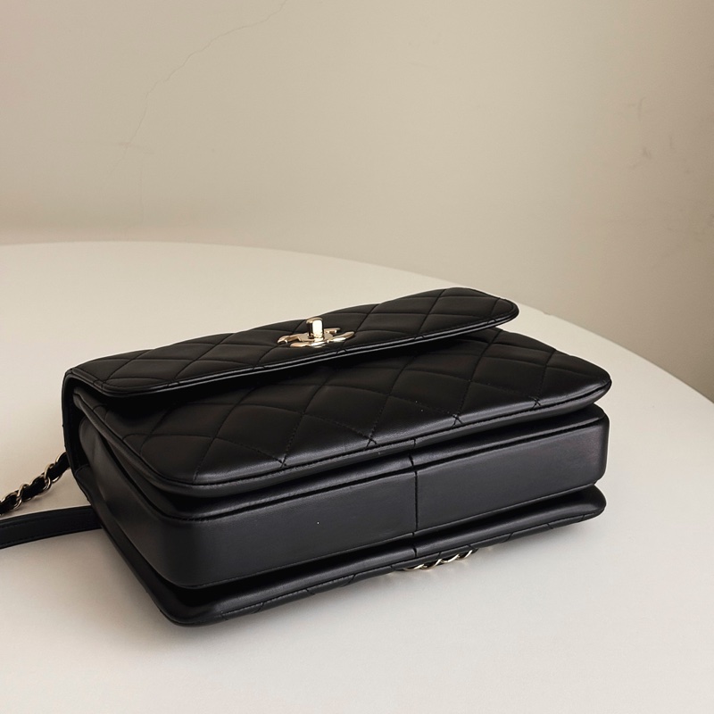 CHANEL Trendy CC 25 口蓋包芯片款-4