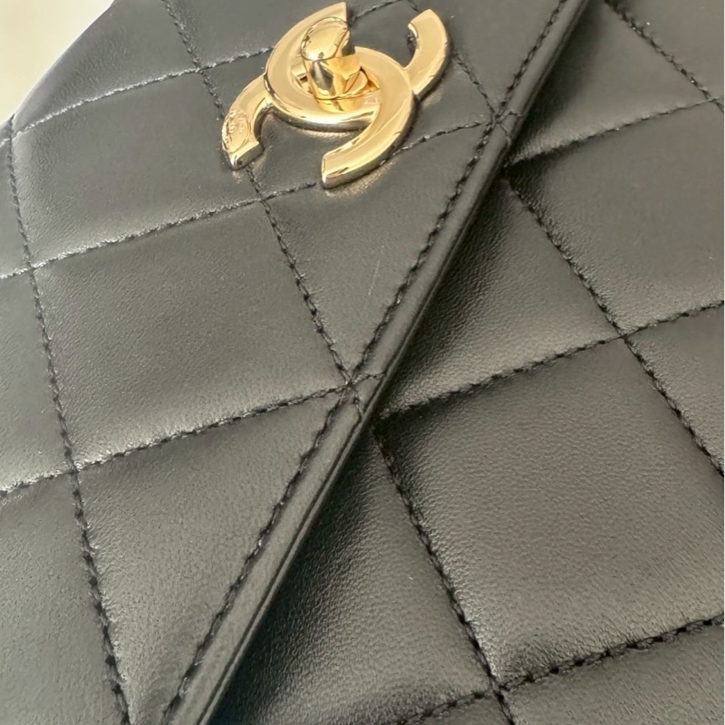 CHANEL Trendy CC 25 口蓋包芯片款-9