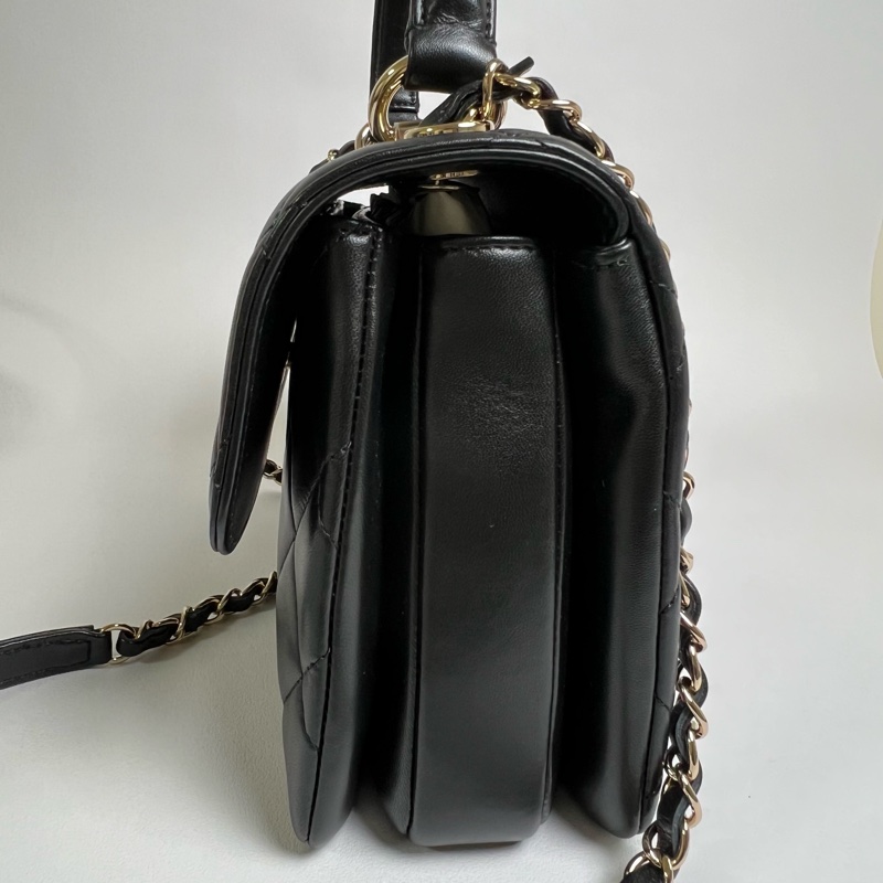 CHANEL Trendy CC 25 口蓋包芯片款-11