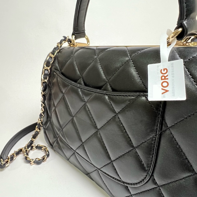 CHANEL Trendy CC 25 口蓋包芯片款-15