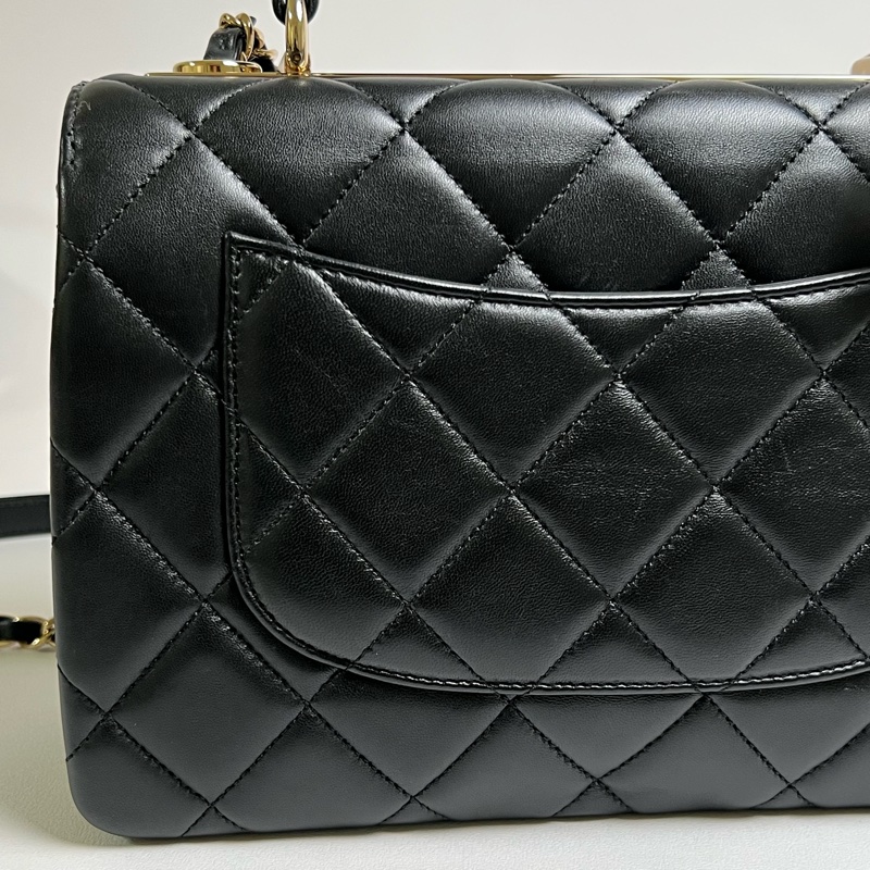 CHANEL Trendy CC 25 口蓋包芯片款-17