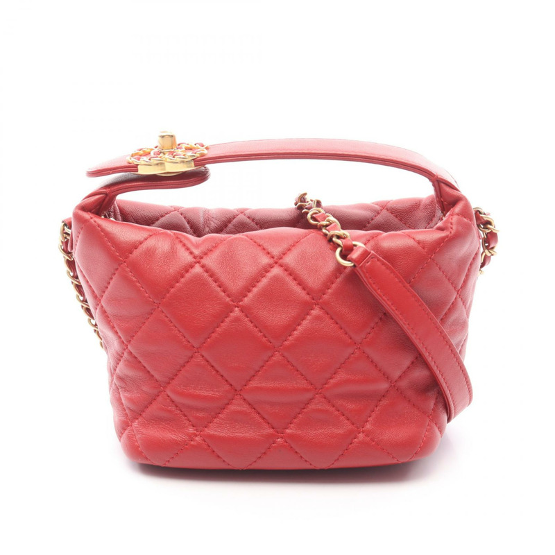CHANEL 19 Dix-neuf 馬特拉塞小號 Hobo 鏈條單肩包 AS1745 小羊皮 GHW-0