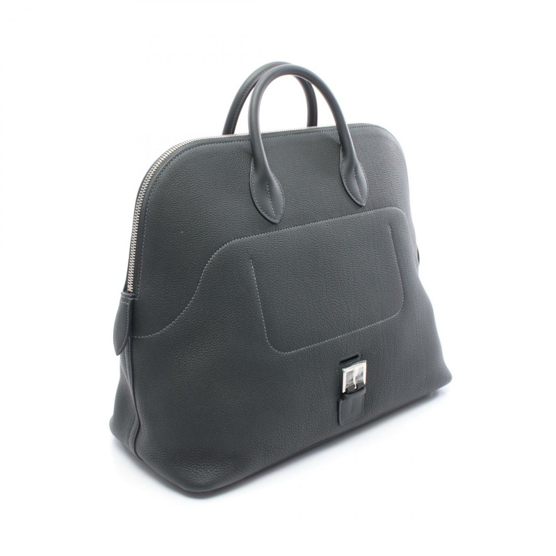 愛馬仕 Bolide Ads 單肩包 Togo 皮革 綠色 全新 Vert fonce 二手 W SHW-1