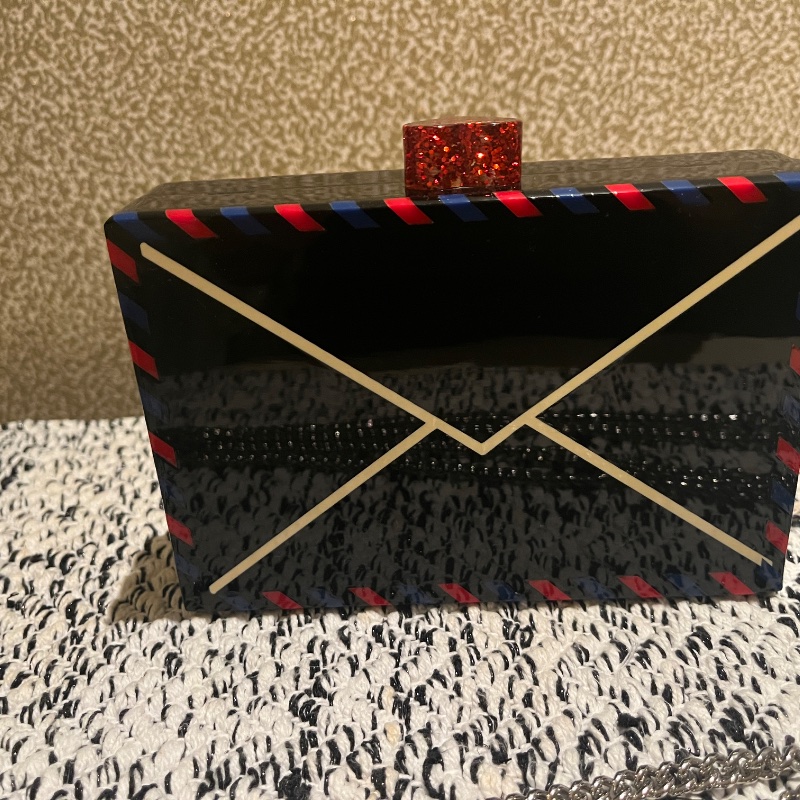 Karl Lagerfeld 信封硬殼手拿/肩背包-5