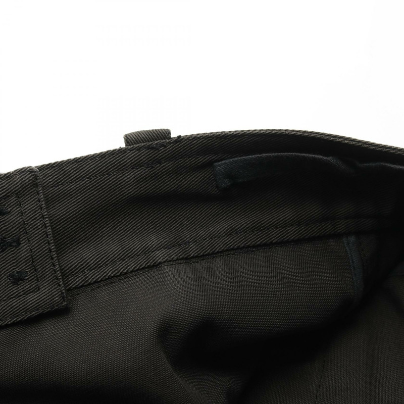 香奈兒 (CHANEL) CC 標誌紐帶中長半身裙，棉質，棕色，38 碼，二手女裝-7