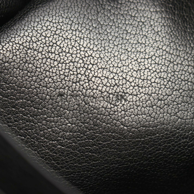 HERMES Azap TGM Around 長版皮夾 Togo 皮革 黑色 二手 男士 SHW T-4