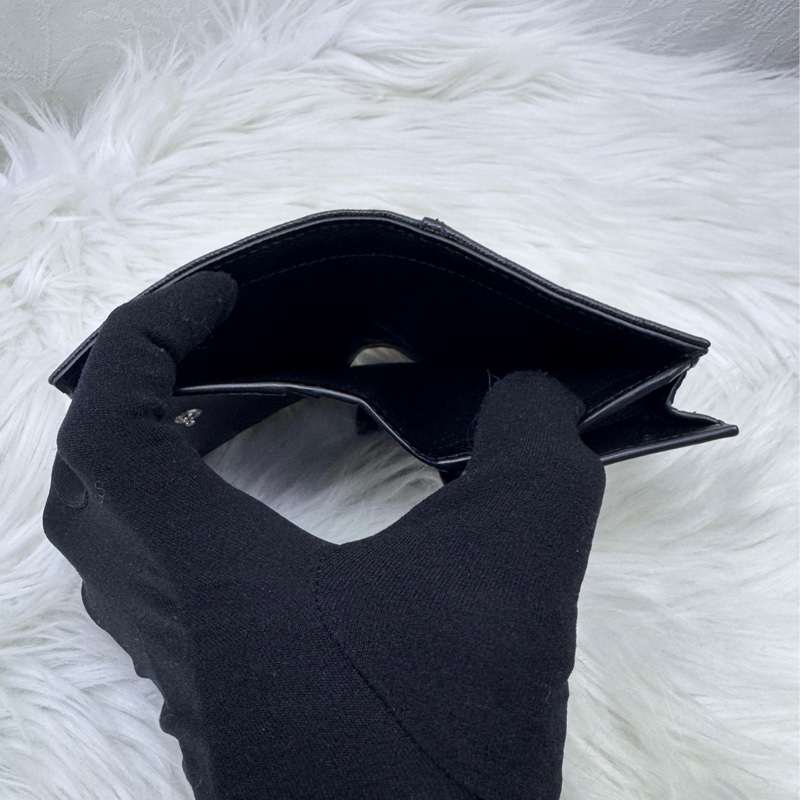 saint Laurent 短身啪鈕款銀包-7