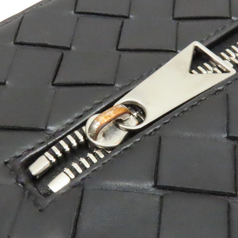 黑色 編織 羊皮 手拿包【BOTTEGA VENETA BV 寶緹嘉】-18