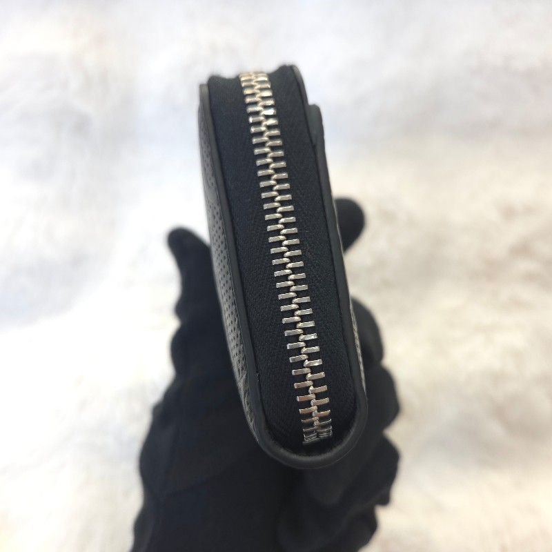 Gucci Signature 小牛皮L型鈔票短夾-6