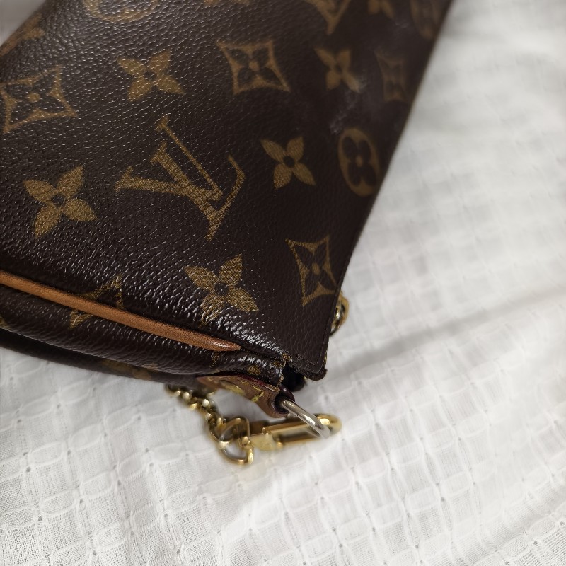 LV老花EVA腋下包斜肩包-2