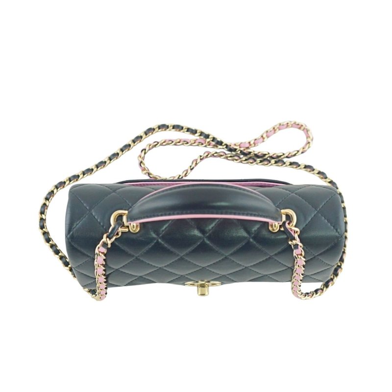 CHANEL 香奈兒 MINI CF20 HANDLE 手提包 斜背包 肩背包(晶片版}-9