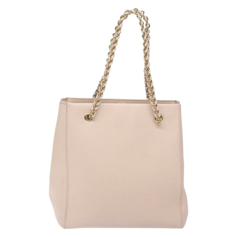 【日本直送】Salvatore Ferragamo 鏈條 Vala 單肩包 皮革 粉紅金 正品 132396-1