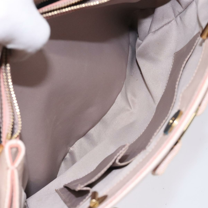 【日本直送】Salvatore Ferragamo 鏈條 Vala 單肩包 皮革 粉紅金 正品 132396-20
