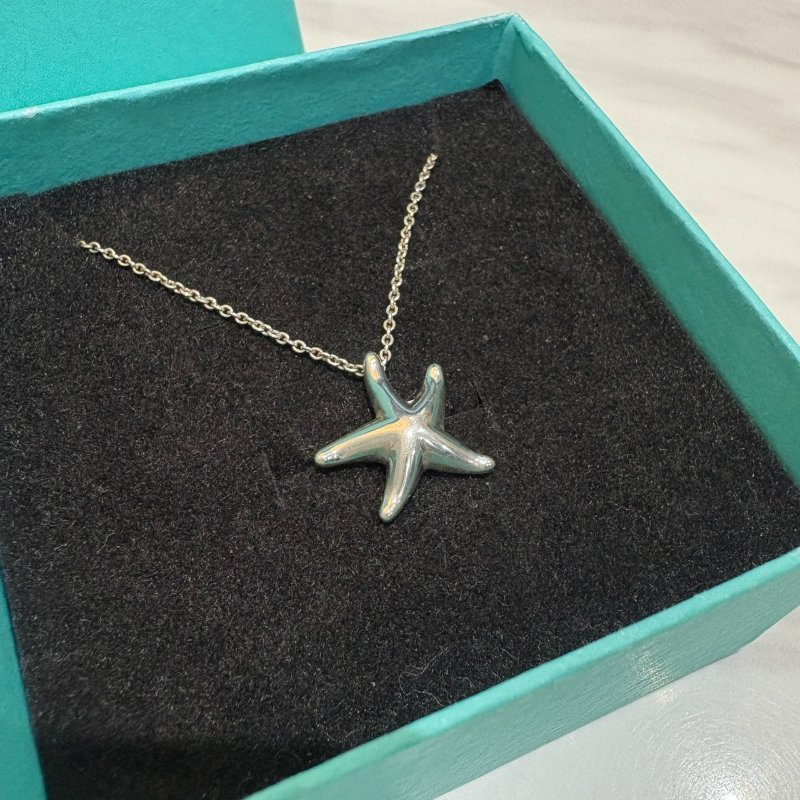 *SHIHNS名牌精品* Tiffany&Co S925 海星項鍊-1
