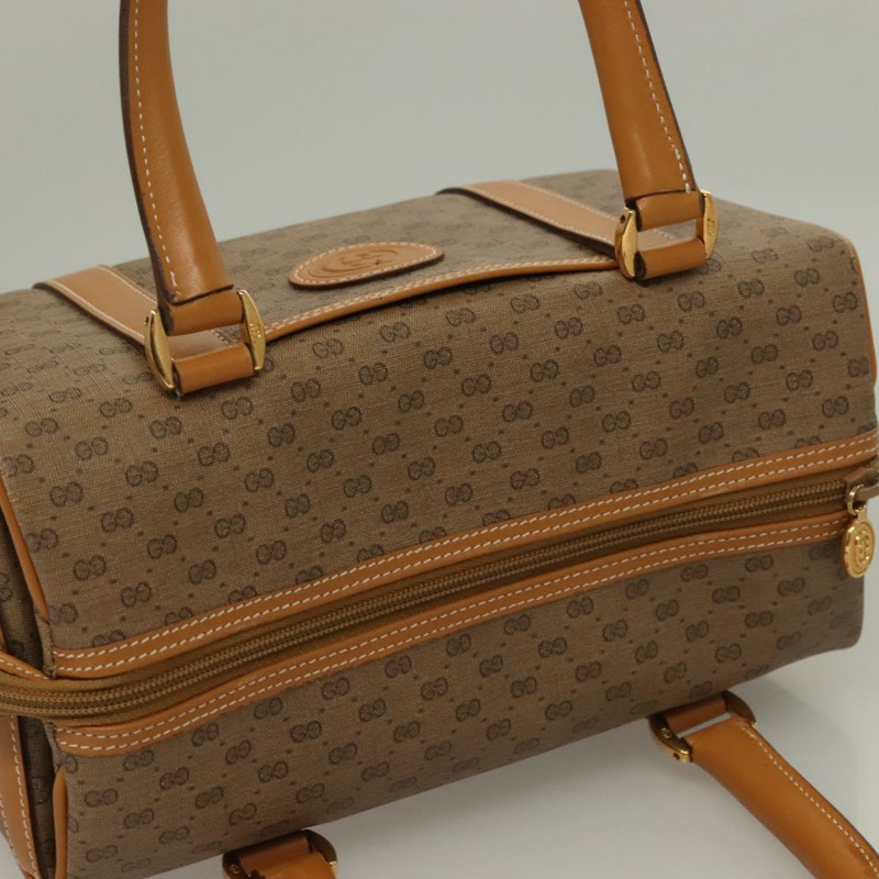 【日本直送】GUCCI Micro GG Supreme 手提包 PVC 米色 金色 000 58 0093 正品 BA4209-5