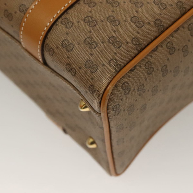 【日本直送】GUCCI Micro GG Supreme 手提包 PVC 米色 金色 000 58 0093 正品 BA4209-15