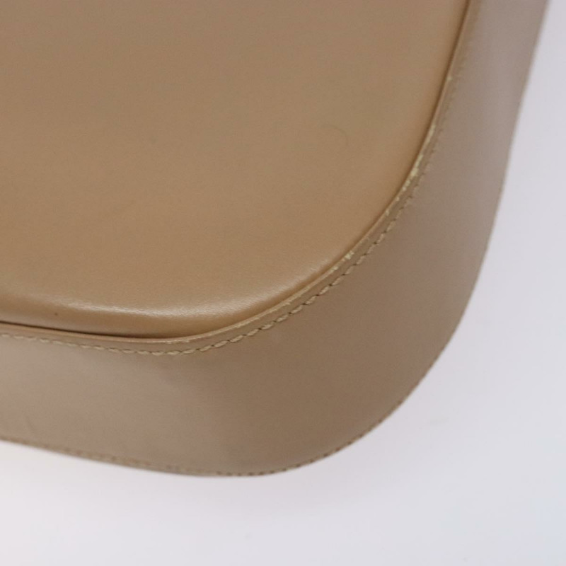 【日本直送】Salvatore Ferragamo Gancini 單肩包 皮革 米色金色 正品 BA4057-8
