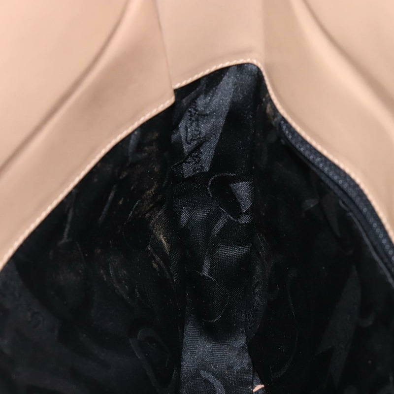 【日本直送】Salvatore Ferragamo Gancini 單肩包 皮革 米色金色 正品 BA4057-17