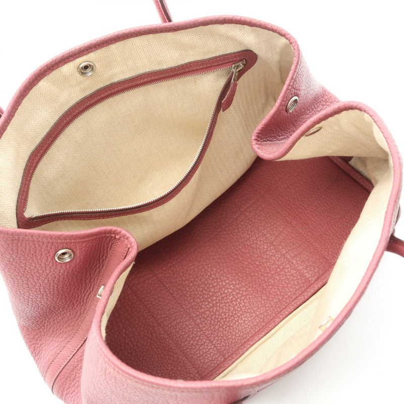 HERMES Garden party PM 托特包 手提包 Negonda 皮革 Bois de rose 二手 P SHW-2
