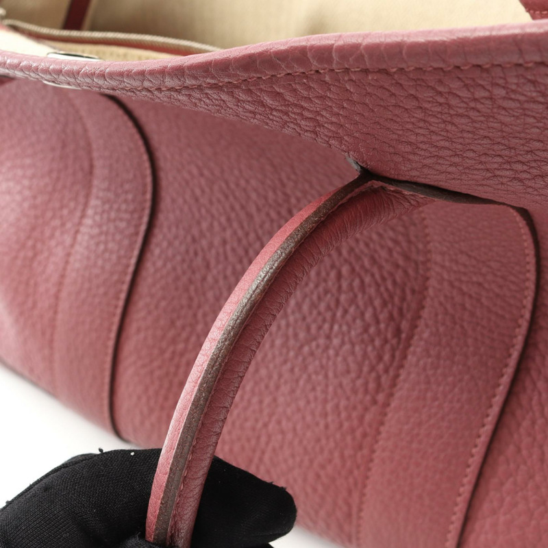 HERMES Garden party PM 托特包 手提包 Negonda 皮革 Bois de rose 二手 P SHW-9