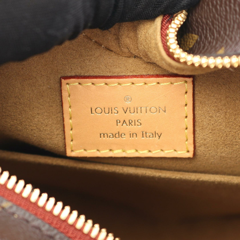 LOUIS VUITTON Sac Coeur 單肩包 M57456 Monogram 帆布 棕色 二手 女士 LV-3