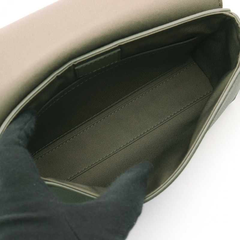 LOUIS VUITTON Takeoff 信差單肩包 M25125 Aerogram 皮革綠色二手-2