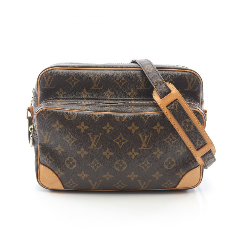 LOUIS VUITTON Nile 斜背包 M45244 Monogram 帆布 二手 女士 LV-0