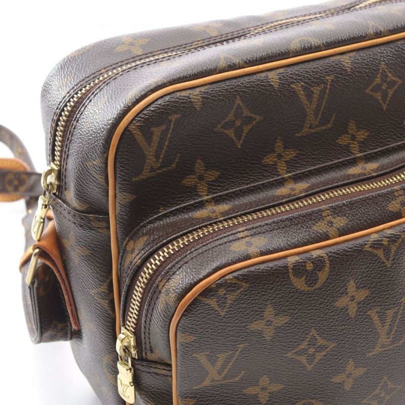 LOUIS VUITTON Nile 斜背包 M45244 Monogram 帆布 二手 女士 LV-9