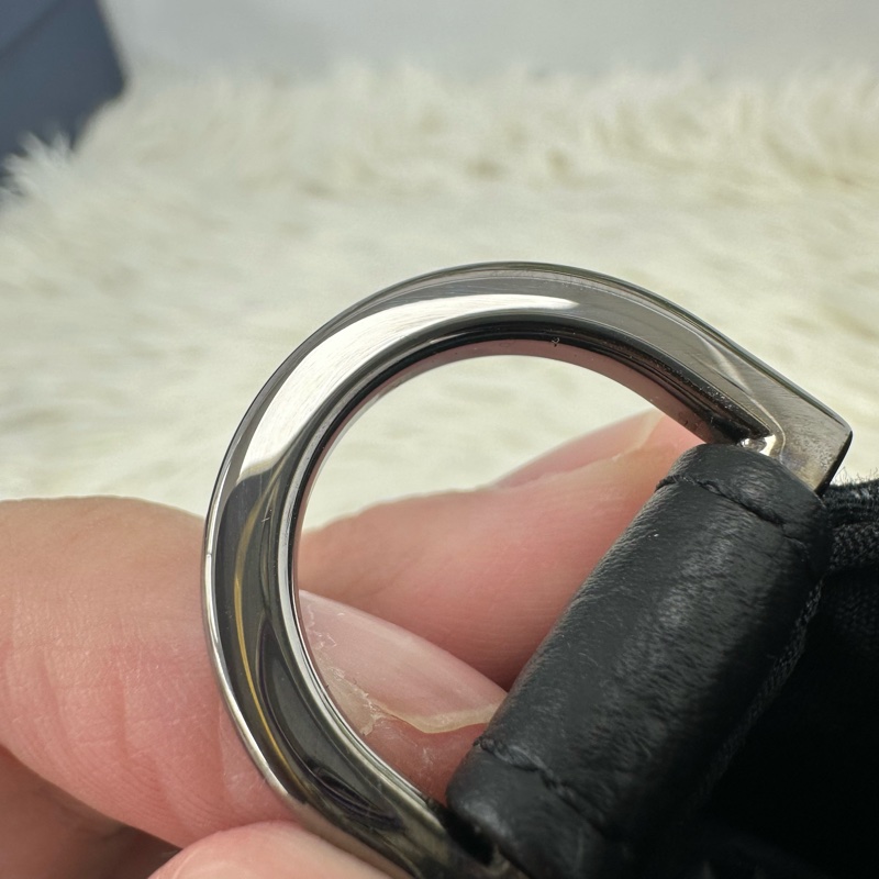 DIOR 黑色老花郵差包 2023年 斜肩包-5