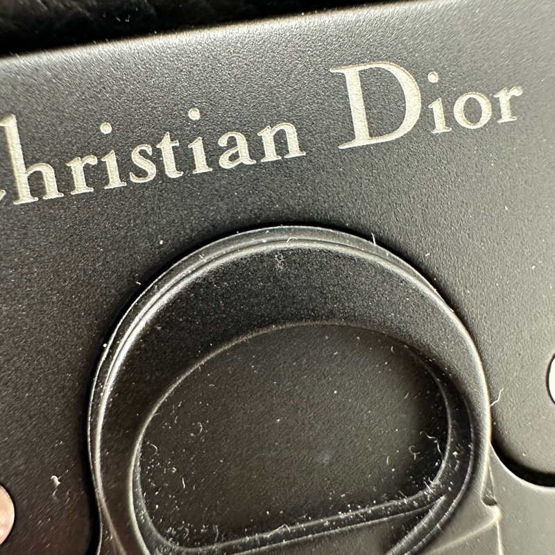 DIOR 黑色老花郵差包 2023年 斜肩包-10