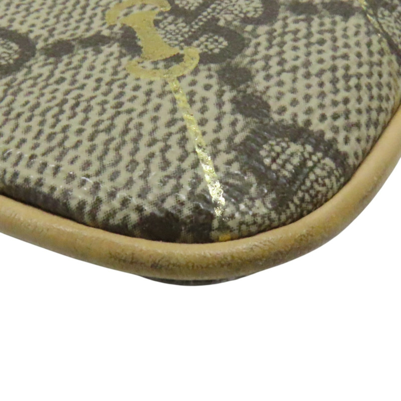 烏木色 GG Supreme 緹花帆布 Horsebit 零錢包 774340-9