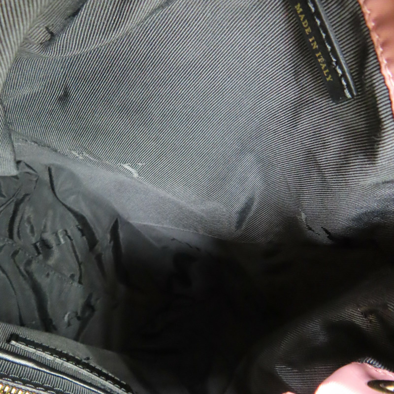 粉紅色 黑色 尼龍 rucksack 後背包 4020959-5
