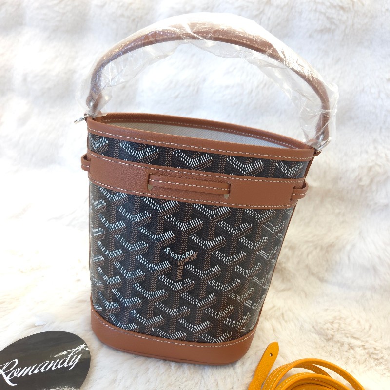 Goyard Petit Flot mini 水桶包 金棕-1