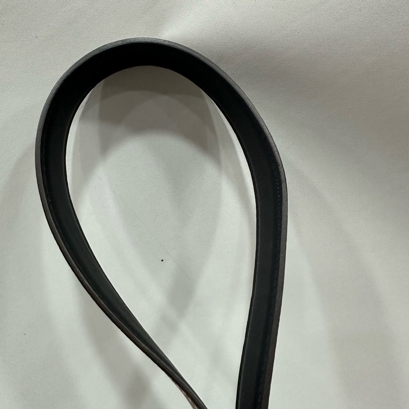 Hermes 大象灰拼黑玫瑰金釦雙色皮帶 70cm-10