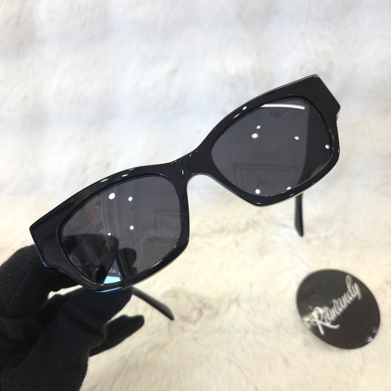 Celine 黑框墨鏡 附眼鏡包可背帶-1