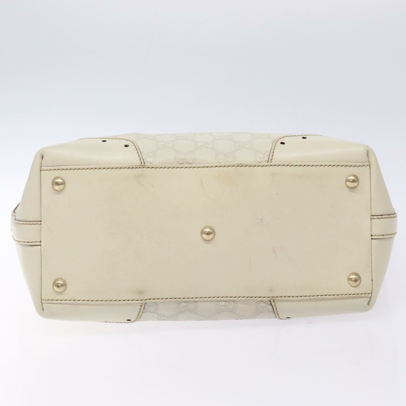【日本直送】GUCCI GG 帆布 Guccissima 馬銜扣托特包 白金色 145993 正品 132199-4