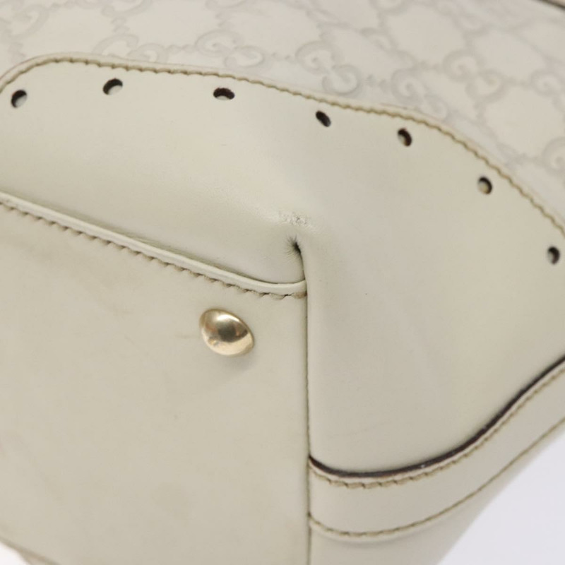 【日本直送】GUCCI GG 帆布 Guccissima 馬銜扣托特包 白金色 145993 正品 132199-8