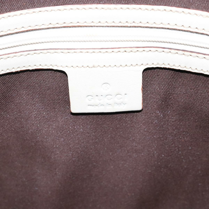 【日本直送】GUCCI GG 帆布 Guccissima 馬銜扣托特包 白金色 145993 正品 132199-17