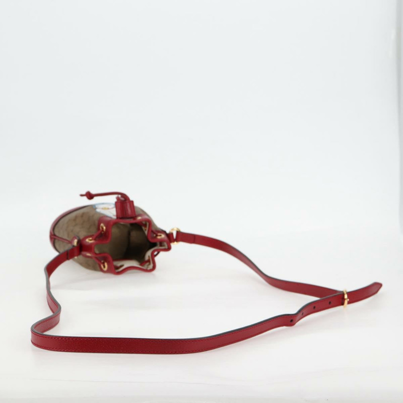 【日本直送】GUCCI Micro GG Supreme 哆啦 A 夢合作款包款 PVC 米色 647801 正品 131783M-6