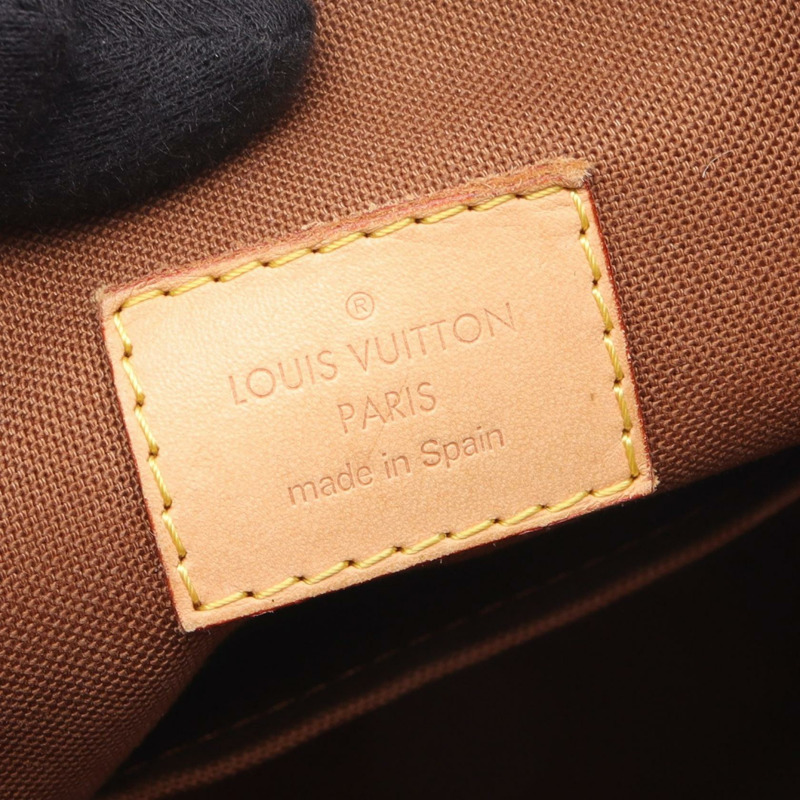 LOUIS VUITTON Odeon 中型單肩包 M56389 Monogram 帆布棕色二手女士 LV-3