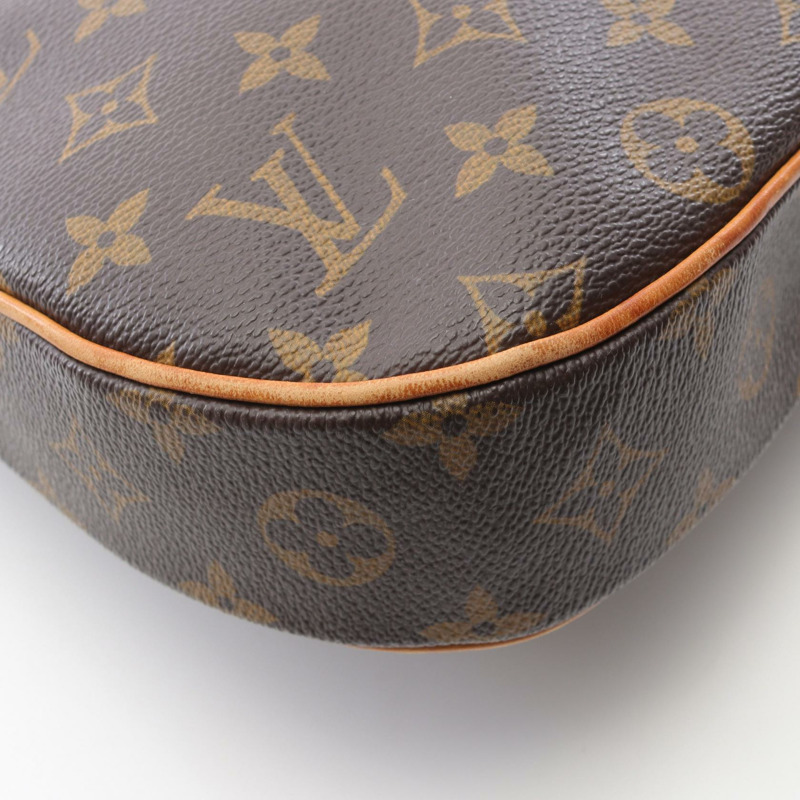 LOUIS VUITTON Odeon 中型單肩包 M56389 Monogram 帆布棕色二手女士 LV-5