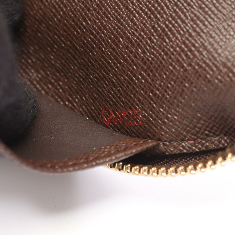 路易威登 Zippy 收納錢包 N60003 Damier 帆布 Ebene 二手男女通用 LV-4
